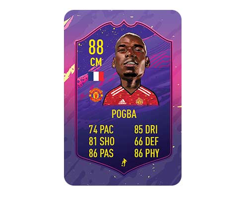 کارت کیمدی Pogba تیم چمپیون 2021