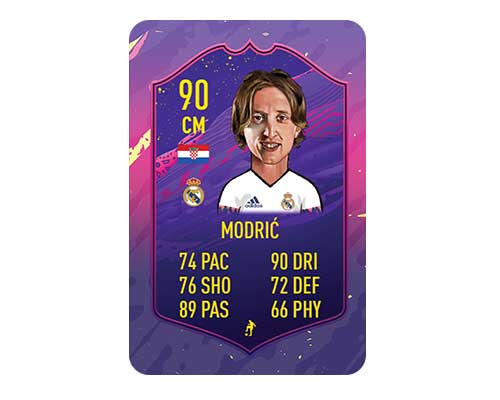 کارت کیمدی Modric تیم چمپیون 2021