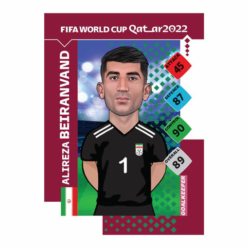 کارت سری World Cup2022 بازیکن Beiranvad