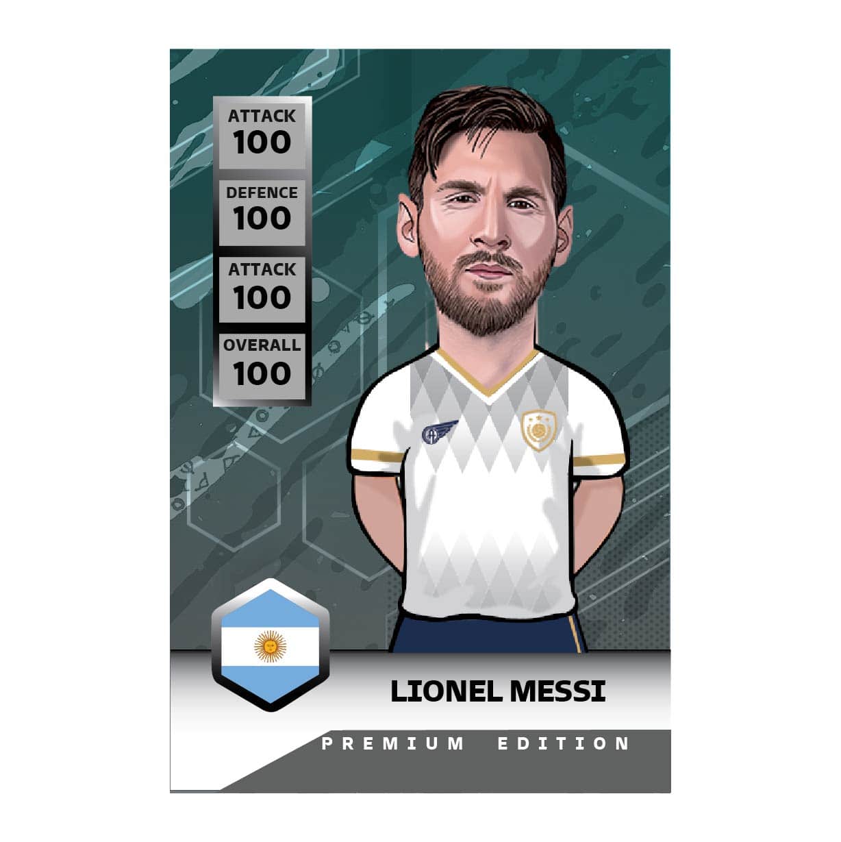 کارت سری Premium 2023 بازیکن Messi