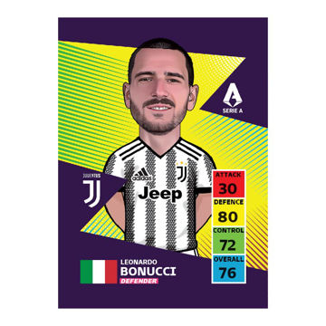 کارت سری Basic 2023 بازیکن Bonucci